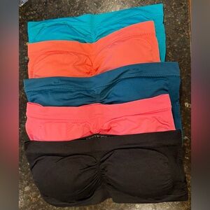 Women’s One Size Bandeaus (Set of 5)